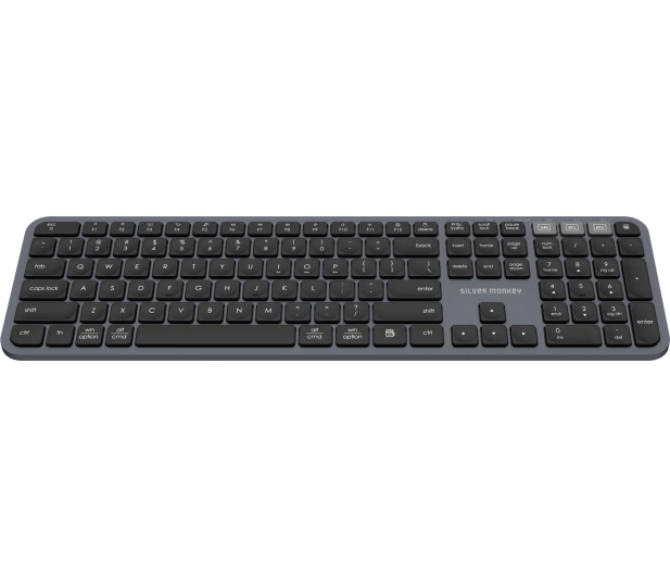 SILVER MONKEY K90 Wireless premium business keyboard (grey) - 741765 - zdjęcie 2